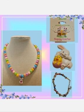 🐰CLEARANCE🐰 Little Girl's Easter Jewelry Bundle